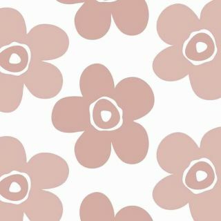 Tafelzeil Lola Big Flower Rosewood, staaltje