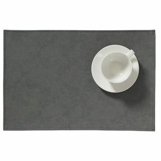 Monaco-raw-modieus-effen-placemat-grijs-grey