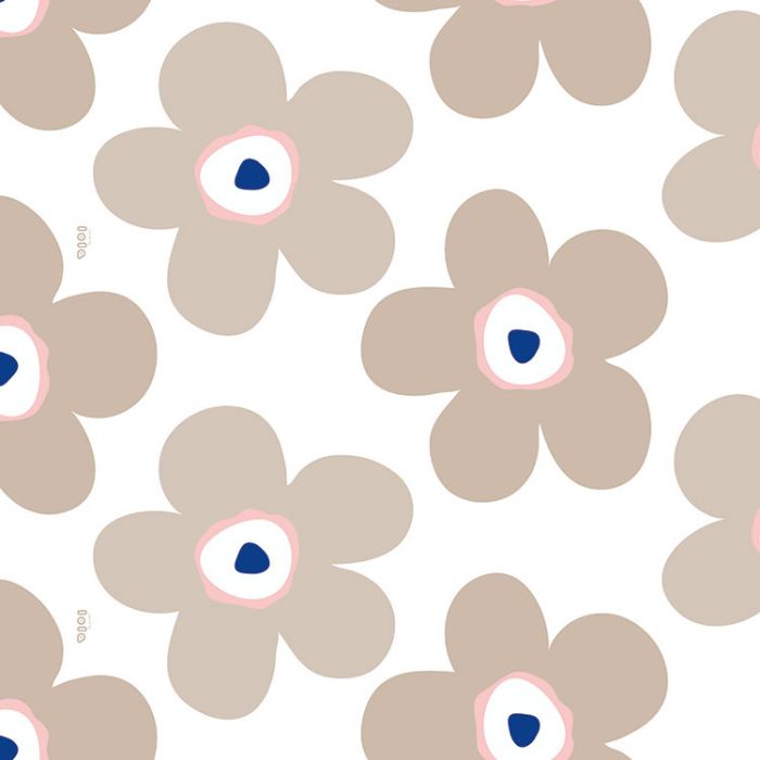 verontschuldigen Bot verteren Tafelzeil Lola Big Flower Cream