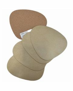 goud-placemat-leer-Skinnatur-pebble-elegante onderzetter-effen