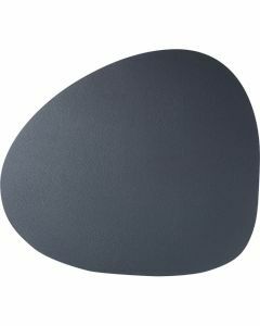 placemat-pebble-rond-skinnatur-strak-chique-speciaal-donker-grijs-zwart