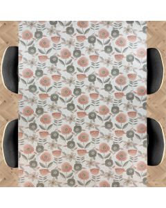 tafelzeil-bloemen-taupe-roze-afwasbaar-tuin-buiten-uninap
